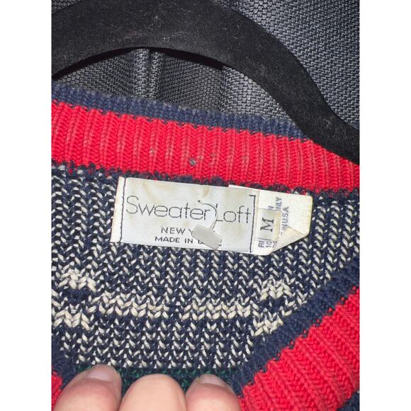 Ugly Christmas Sweater Vintage Xmas Size Medium - Picture 2 of 3